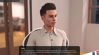 No More Cash 4 - Toby Pressing His Landlady's Breasts at the Beach