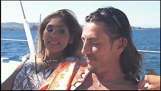 Boroka and Her Friend Sahara Seduce a Guy They Met on a Boat - Private Porn Sex Videos
