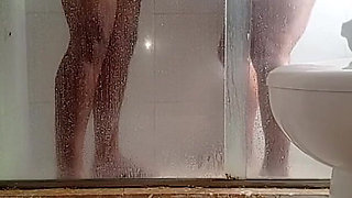 Fucking a MILF Stepmother in the Hotel Bathroom