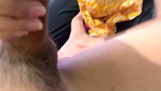 Indian Step Sister Fucks Me - Danny Duck POV Blowjob & Big Natural Tits 4K