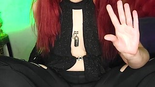 Your Redhead Teases and Humiliates You for Your Foot Fetish! JOI Countdown