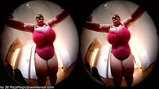 Miranda's Big Boobs From Below; Huge Tit Bbw - Sexlikereal