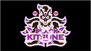 Kobeni Cosplay Chainsaw Man Teaster Compilation. Black Kitsune Fox With Black Fox