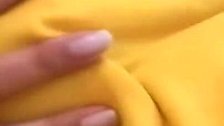 Cute Latina Teen Girl Fingers Her Shaved Pussy