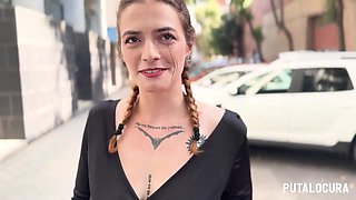 PutaLocura - Caught and very dirty creampie for the tattooed Spanish chick Malafalda