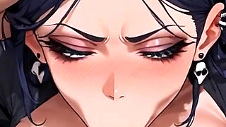 Anime Ai My Ex-girlfriend Invites Me to Her House to Give Me a Deep Throat