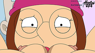 FULL VIDEO Meg Griffin Full Nelson ANAL CREAMPIE - Rick and Morty Family Guy CROSSOVER