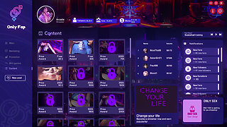 Onlyfap Simulator 4 Porn Game Play part 01 Sex Game, Nude Game