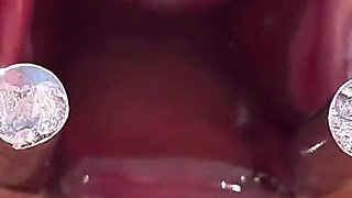 Pee Inside My Pussy with Speculum Outsid