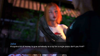 Pizza Delivery Girl Gets her Pussy Fucked
