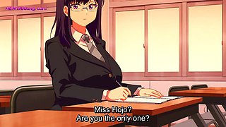 Busty teacher gives in to taboo pleasure with big cock stud