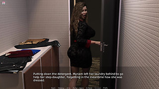 Cuckold MILF Lets Stepson Finger Her While Watching a Movie, Then Sucks His Cock Behind Husband’s Back - Part 1