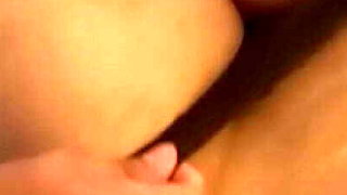 Amateur Wife Gets First Erotic Massage - Shaved Pussy Play