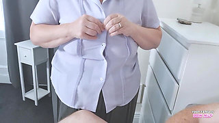 Gentle Play with a Tiny Cock - Cheating Mature Amateur BBW Slut Mom Big Ass