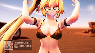 mmd r18  Neru  Lewd Cam  Got That Boom lewd milf student hard office public 3d hentai