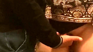 Random Slut Gets Fingered in Crowdwd Subway