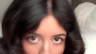 Sloppy Blowjob POV Eye Contact Deepthroat Cum in Mouth Swallow