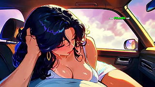 Betrayed 39-year-old Latina Wife Gets Fucked Hard by Taxi Driver on the Road - Ai Animation