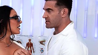 Stuck in the Cum Lab! Angela White / Brazzers