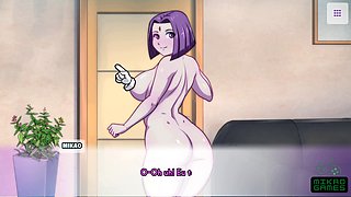 WaifuHub episode five: anal fun with Raven from Teen Titans