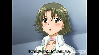 Uncensored Hentai: Horny Teen Boy Begs Busty MILF for Sex - Big Tits Anime