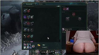 Deutsche Amateure In Playing League Of Legends With Clit Sucking Toy League Of Legends #19 Luna
