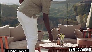 TUSHY Crazy Melanie Marie Takes A Monster Chisel Deep In Her Donk