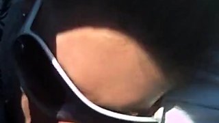 Blowjob in a Car with a Mouthful Ending