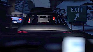 Lara Craft In The Whiteout - 3d Animated Fingers Her Pussy Remembering Blowjob