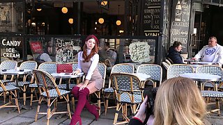 Arschgefickte Jungstuten Anal Outdoors Public Redhead