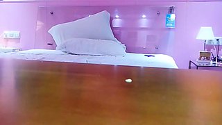 Cute amateur masked asian teen girl toying pussy on cam