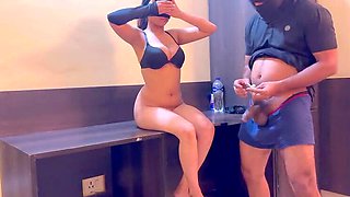 Hot Indian Yoga Teacher Fucks Student in Hardcore Training Scene - Desi MILF Hindi Sex Video