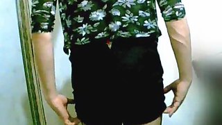 Dressed in her assistant suit