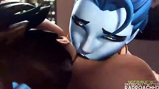 Overwatch Widowmaker Fucked Hard Compilation #153