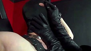 Mistress Amanda - Leather Torment - Bound Slave Teased And