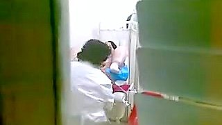 Footage of a filthy doctor inspecting fat mature cunts