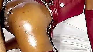 Massive Squirting in Standing Doggystyle Sex