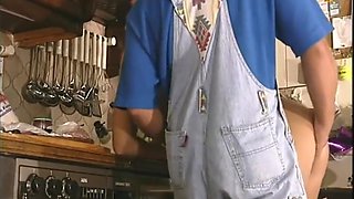 Beautiful Blonde Fisted And Fucked In The Kitchen