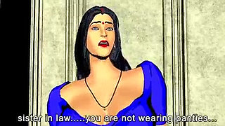 Sister in law fucked by her brother in law very hardcore 3d cartoon