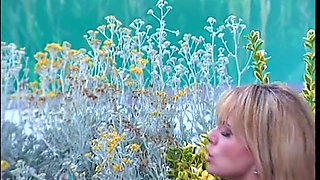 Hot blonde slut gets fucked hard from behind