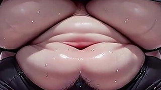Gothic BBW Futa POV