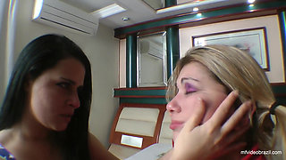 Kiss Me Deep and Hard - Top Lesbian Kissing Domiantion