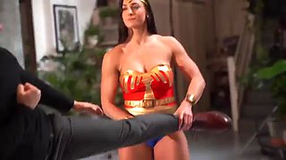 Strong Hot Wonder Woman