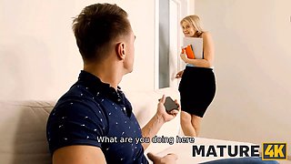 Mature4k. senior vulva makes naughty dude nail her instead of masturbation