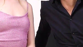 Petite British Blonde Baby Kitten Takes a Monster Cock in Her Tight Ass