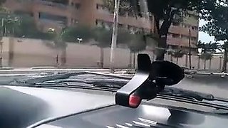 Trashy Hooker is fucked with intensity in the middle of the