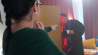 Creampie for college schoolgirl who has a spirit in her dormitory room - fakehub total scene