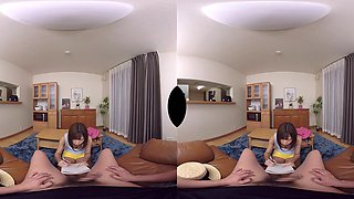 Japanese Explores VR Toilet POV With Sensual Masturbation