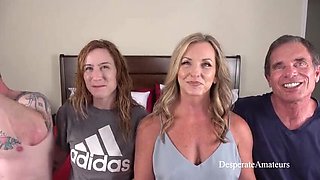 Hot MILF Threesome with Mila, Misty & Missbehavin - Tight Pussies Stretched by BBC