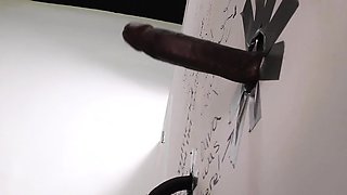 Kate England gets creampied by black cocks at gloryhole